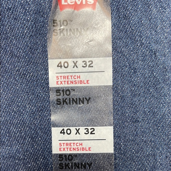 Levi's 510™ Skinny Jeans in Indigo Blue with Contrast Stitching - Picture 2 of 6